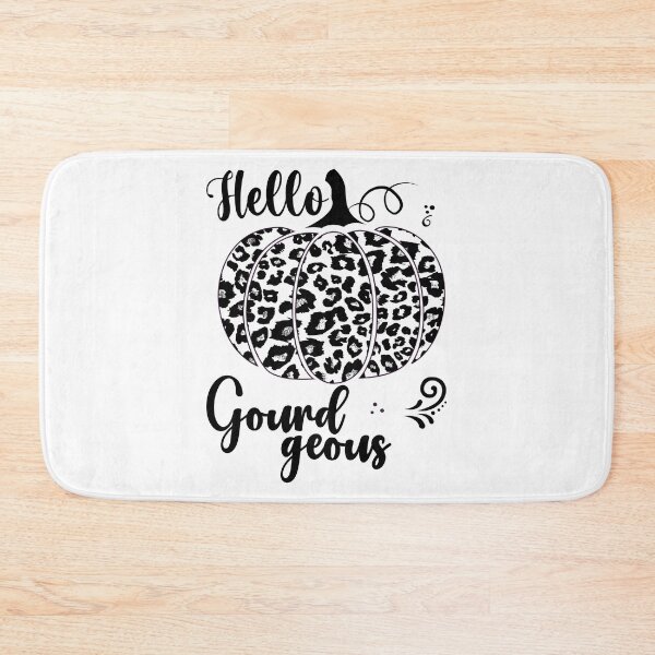 Item preview, Hello Gourdgeous Pretty Leopard Print Fall Pumpkin designed and sold by PearlMoonGrapes.