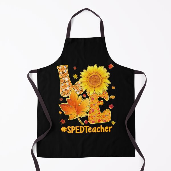 Item preview, Love Halloween Autumn Sped Teacher funny cute fall thanksgiving pumpkin school designed and sold by elizabethdawnn.