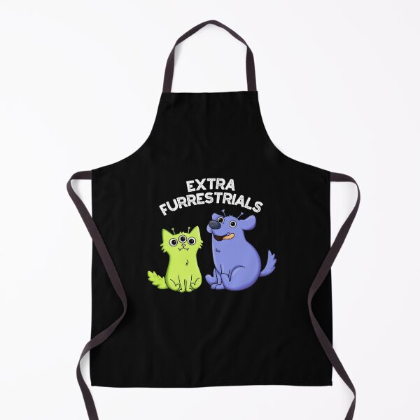 Item preview, Extra Furrestrials Funny Alien Puns (Dark BG) designed and sold by punnybone.