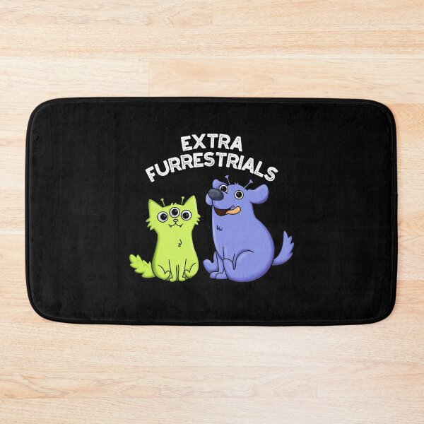 Item preview, Extra Furrestrials Funny Alien Puns (Dark BG) designed and sold by punnybone.