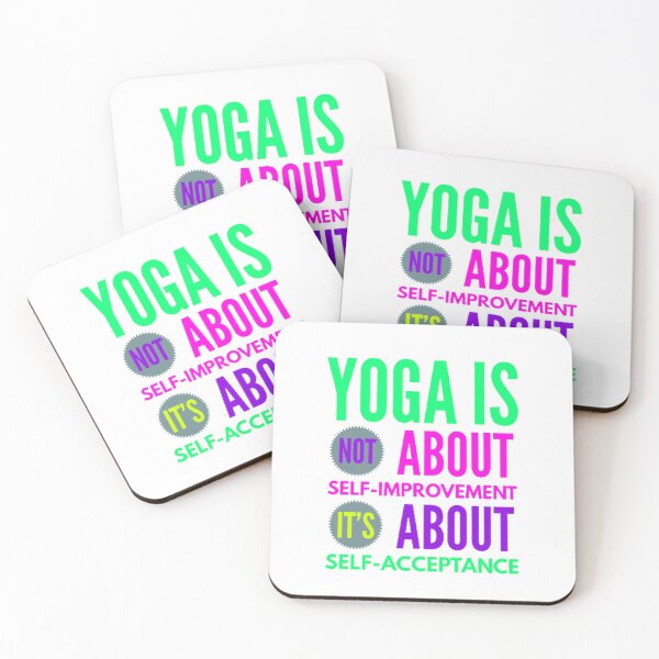 Item preview, Yogi is not about self-improvement it's about self-acceptance designed and sold by Hammy97.