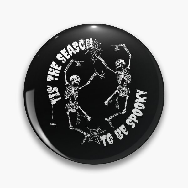 Aperçu de l'œuvre Halloween est la saison des squelettes dansants fantasmagoriques créée et vendue par NewTorch.