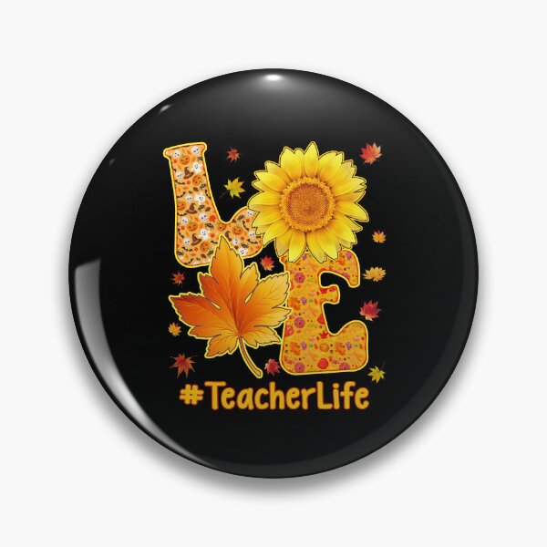 Item preview, Love Halloween Autumn Teacher Life funny cute fall thanksgiving pumpkin school designed and sold by elizabethdawnn.