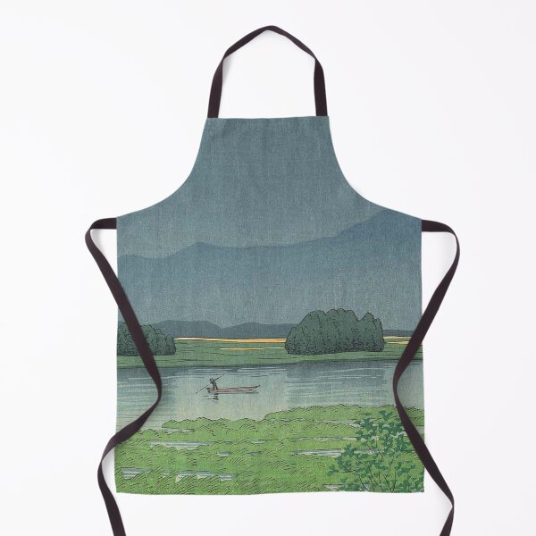 Item preview, Kawase Hasui Lake Ezu in Kumamoto (Kumamoto Ezu-ko), from the series Selected Views of Japan (Nihon fûkei senshû) designed and sold by TeeARTHY.