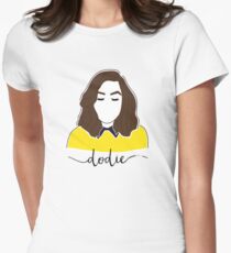 Dodie Clark Portrait (doddleoddle) Women's Fitted T-Shirt