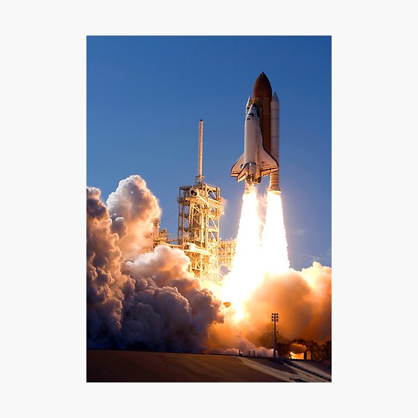 LANZAMIENTO STS-124 Lámina fotográfica
