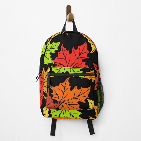 Item preview, Floral Pattern of Multicolored Leafs designed and sold by agelessfitfreak.