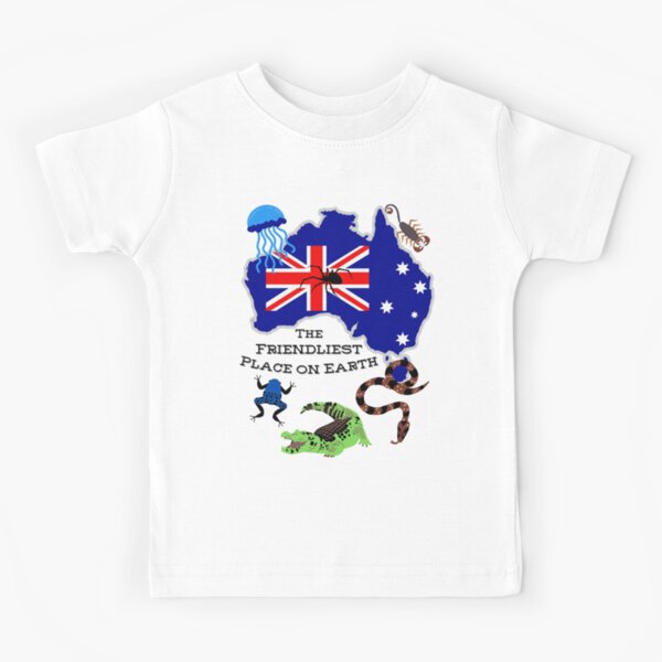 Item preview, Australia Animals Insects 'Friendliest Place on Earth' !! designed and sold by Down Downunder.