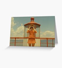 Moonrise Kingdom casttle Greeting Card