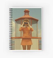 Moonrise Kingdom casttle Spiral Notebook