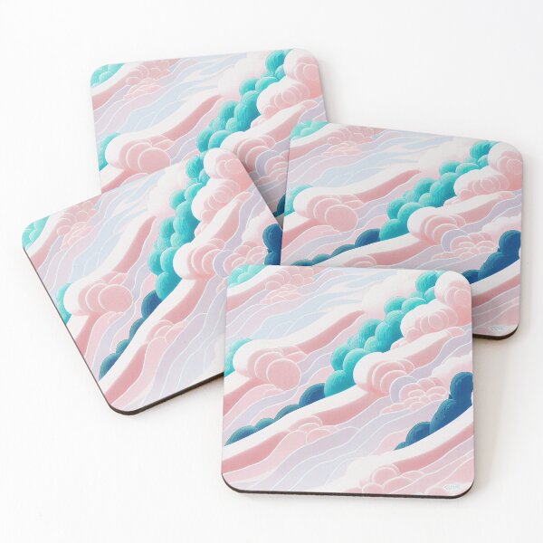 Item preview, Pastel flowing clouds designed and sold by etherElric.