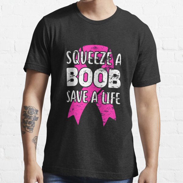 Beautiful Boobies Shirt Funny Breast Cancer' Men's T-Shirt