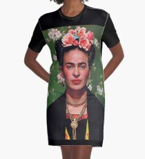 Frida Kahlo Graphic T-Shirt Dress