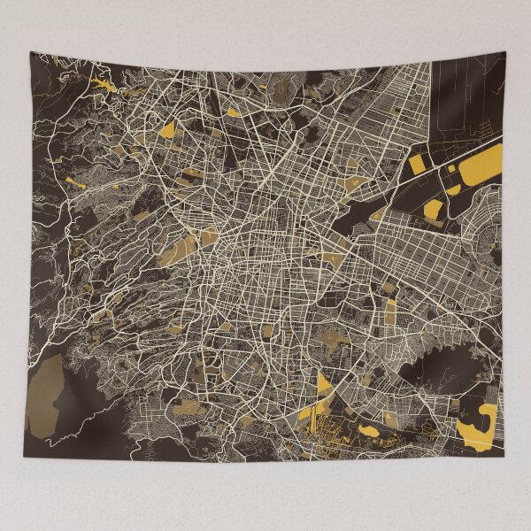 Item preview, Mexico City Map - Pastel designed and sold by deMAP.