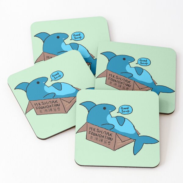 Item preview, Shark in a Box "Good Soup" (Hong Kong Shark Foundation) designed and sold by qlumzyze1st.