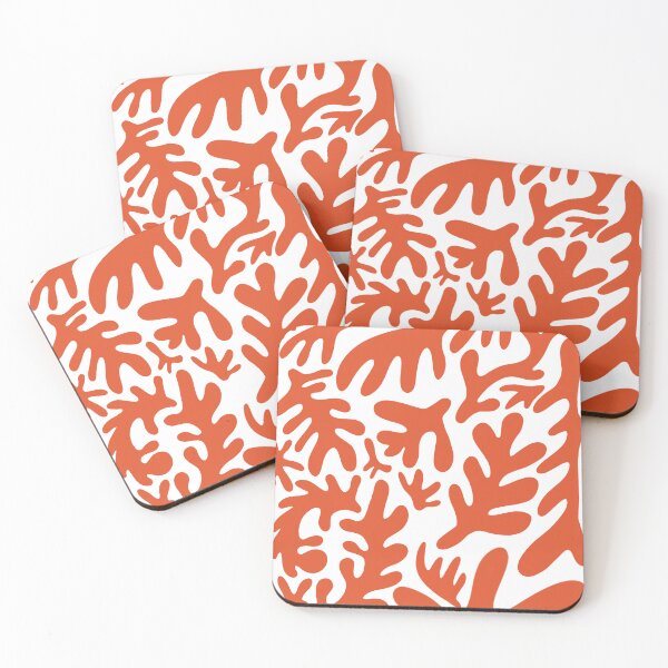 Item preview, Orange Matisse Inspired Cutout Shapes designed and sold by Ally Gracie.