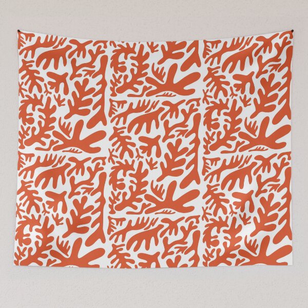 Item preview, Orange Matisse Inspired Cutout Shapes designed and sold by Ally Gracie.