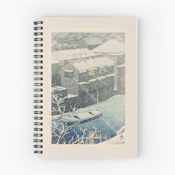 Item preview, Kawase Hasui  Ochanomizu, from the series Twenty Views of Tokyo (Tôkyô nijûkei) designed and sold by TeeARTHY.