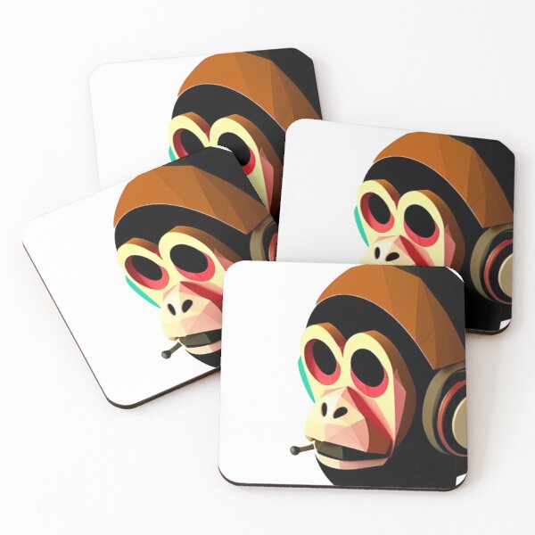 Item preview, Monkey headphones designed and sold by Maycolgb.