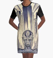 Metropolis Graphic T-Shirt Dress