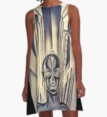 Metropolis A-Line Dress