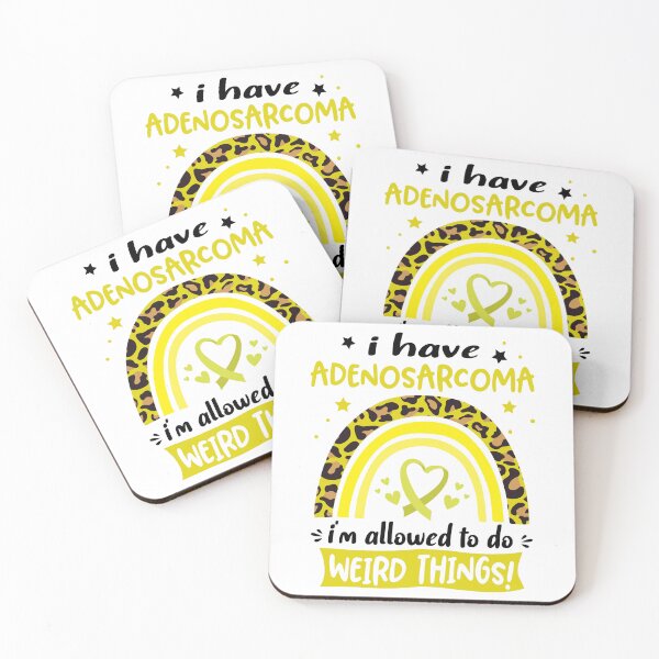 Item preview, Adenosarcoma Awareness - I have Adenosarcoma i am allowed to do Weird Things! designed and sold by KirstybShop.