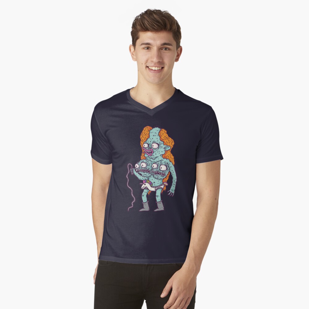 Item preview, V-Neck T-Shirt designed and sold by spookyhex.