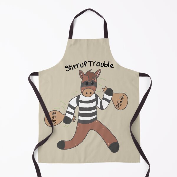 Item preview, Sorrel Horse Running Away After Robbing A Feed Store For Alfalfa designed and sold by thepunchypoodle.
