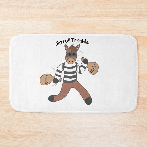Item preview, Sorrel Horse Running Away After Robbing A Feed Store For Alfalfa designed and sold by thepunchypoodle.