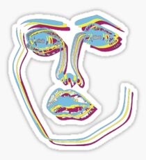 Disclosure face logo Sticker