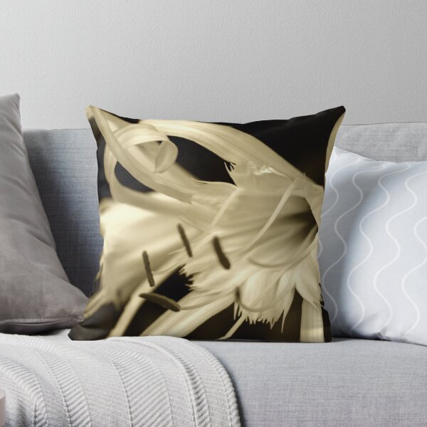 Peruvian Daffodil Throw Pillow