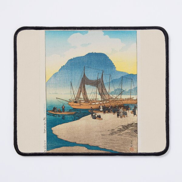 Item preview, Kawase Hasui Morning at Beppu (Beppu no asa), from the series Selected Views of Japan (Nihon fûkei senshû) designed and sold by TeeARTHY.