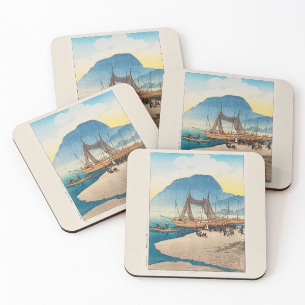 Item preview, Kawase Hasui  Morning at Beppu (Beppu no asa), from the series Selected Views of Japan (Nihon fûkei senshû) designed and sold by TeeARTHY.