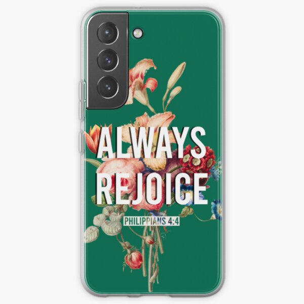 Always Rejoice Jw Convention Theme Always Rejoice Floral_ Samsung Galaxy Soft Case