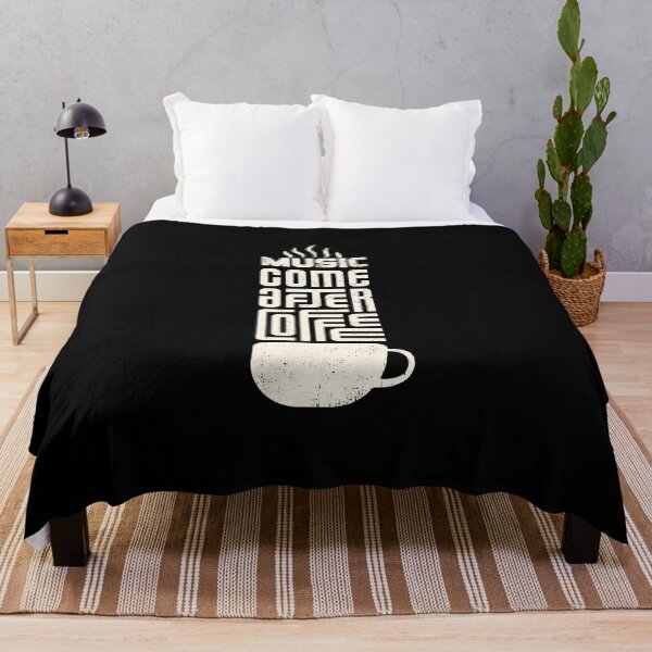 Item preview, Music Come After Coffee For Coffee Lovers And Musicians On International Coffee Day designed and sold by Funwithmusic.