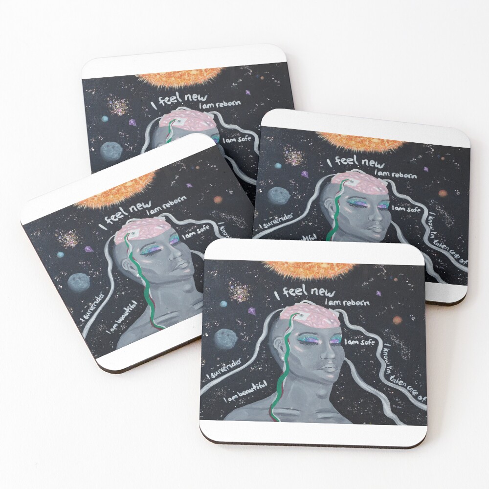 Item preview, Coasters (Set of 4) designed and sold by CASSEROLLIPOLLI.