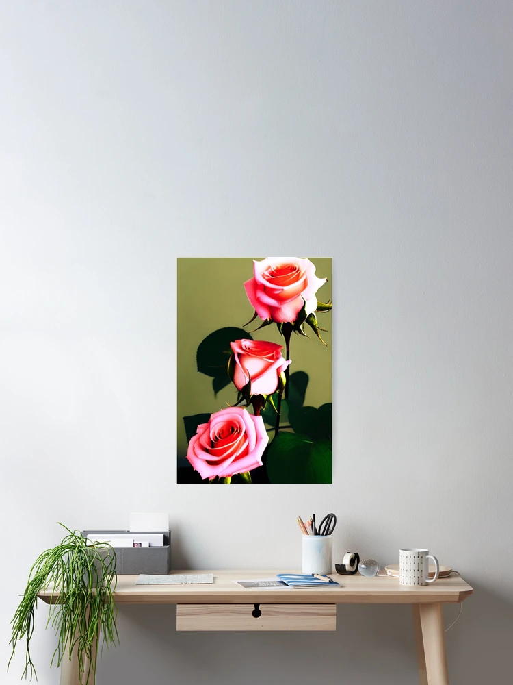 Thumbnail 2 of 3, Poster, The Roses Know designed and sold by TiltedCode.