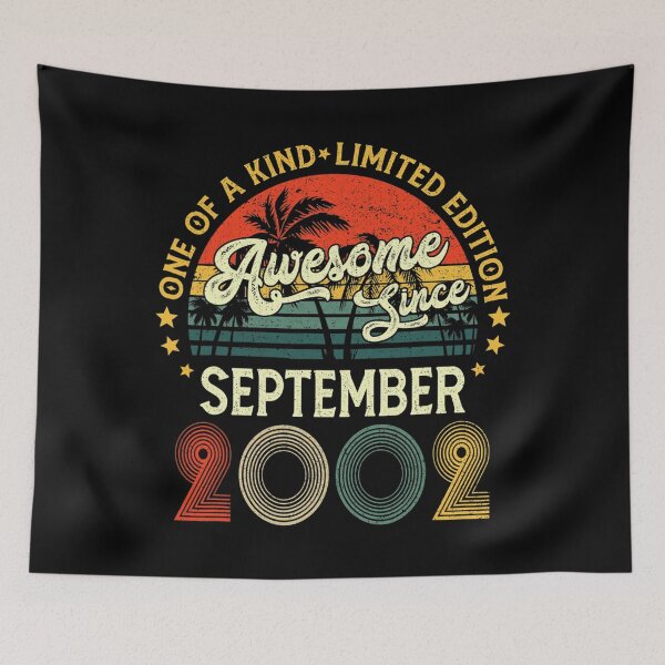 Item preview, 20 Year Old Vintage September 2002 20th Birthday Men Women designed and sold by sorebull-fighte.