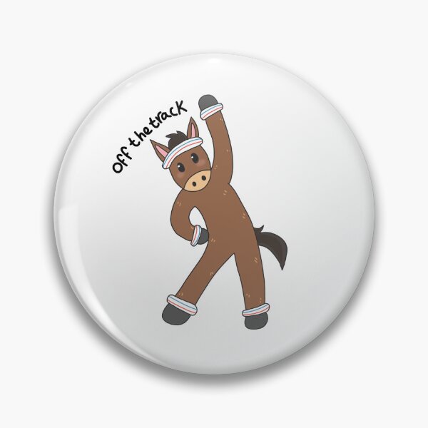 Item preview, Off The Track Horse Stretching designed and sold by thepunchypoodle.