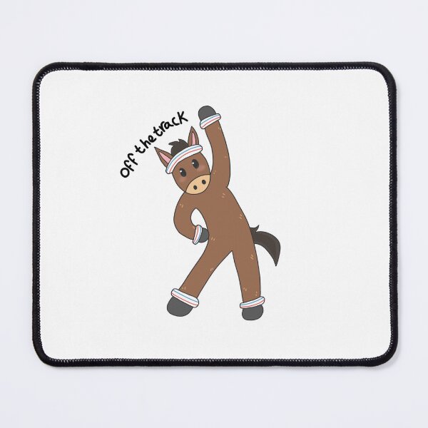 Item preview, Off The Track Horse Stretching designed and sold by thepunchypoodle.