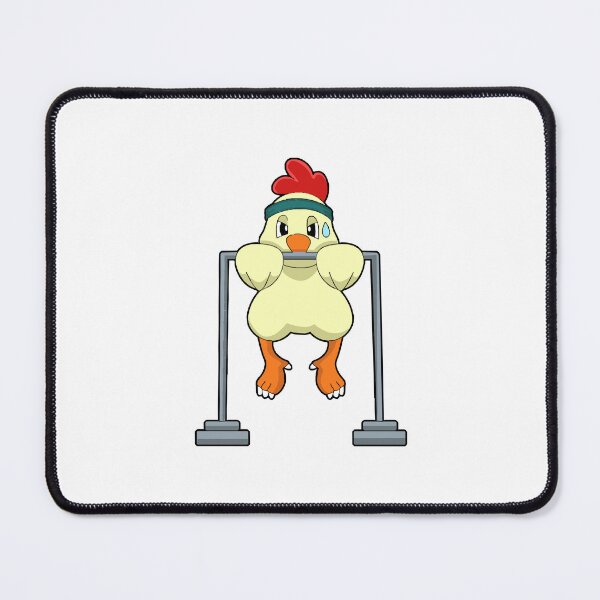 Item preview, Chicken at Fitness Pull-ups T-Shirt designed and sold by NoahKelly75.