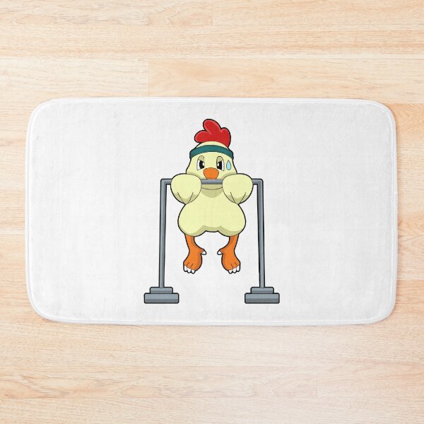 Item preview, Chicken at Fitness Pull-ups T-Shirt designed and sold by NoahKelly75.