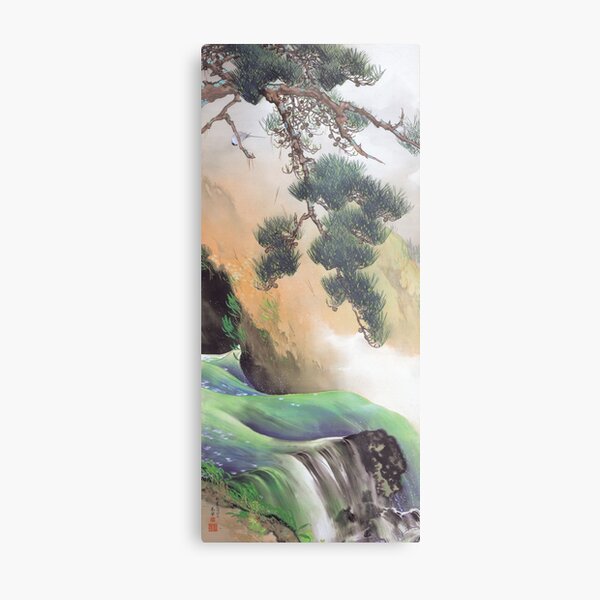 Yamamoto Shunkyo - Spring of Mountain, 1933 Metal Print
