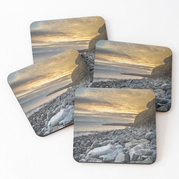 Item preview, Llantwit Major Beach on a warm Summer Evening designed and sold by heidipics.