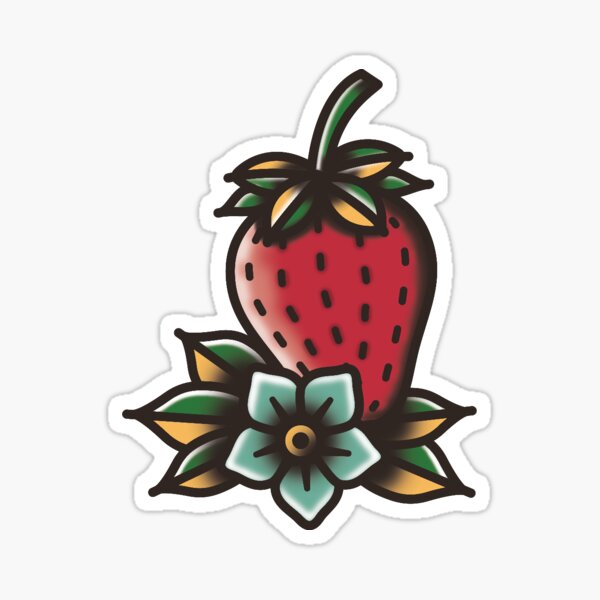 strawberries in Tattoos  Search in 13M Tattoos Now  Tattoodo