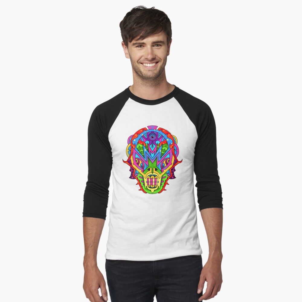 Mista Monsta! Baseball ¾ Sleeve T-Shirt