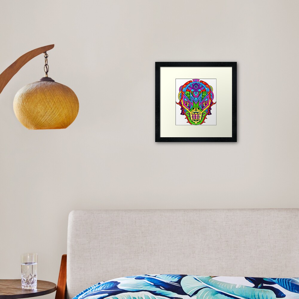 Mista Monsta! Framed Art Print
