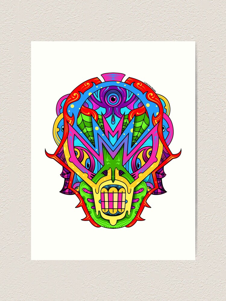 Alternate view of Mista Monsta! Art Print