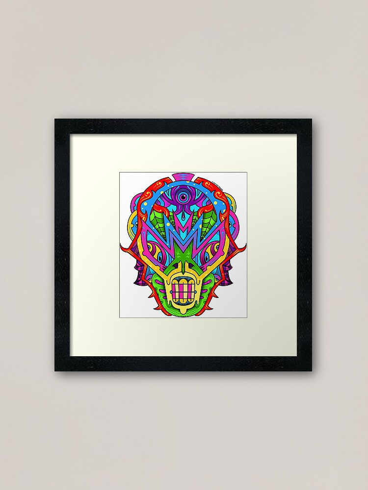 Alternate view of Mista Monsta! Framed Art Print