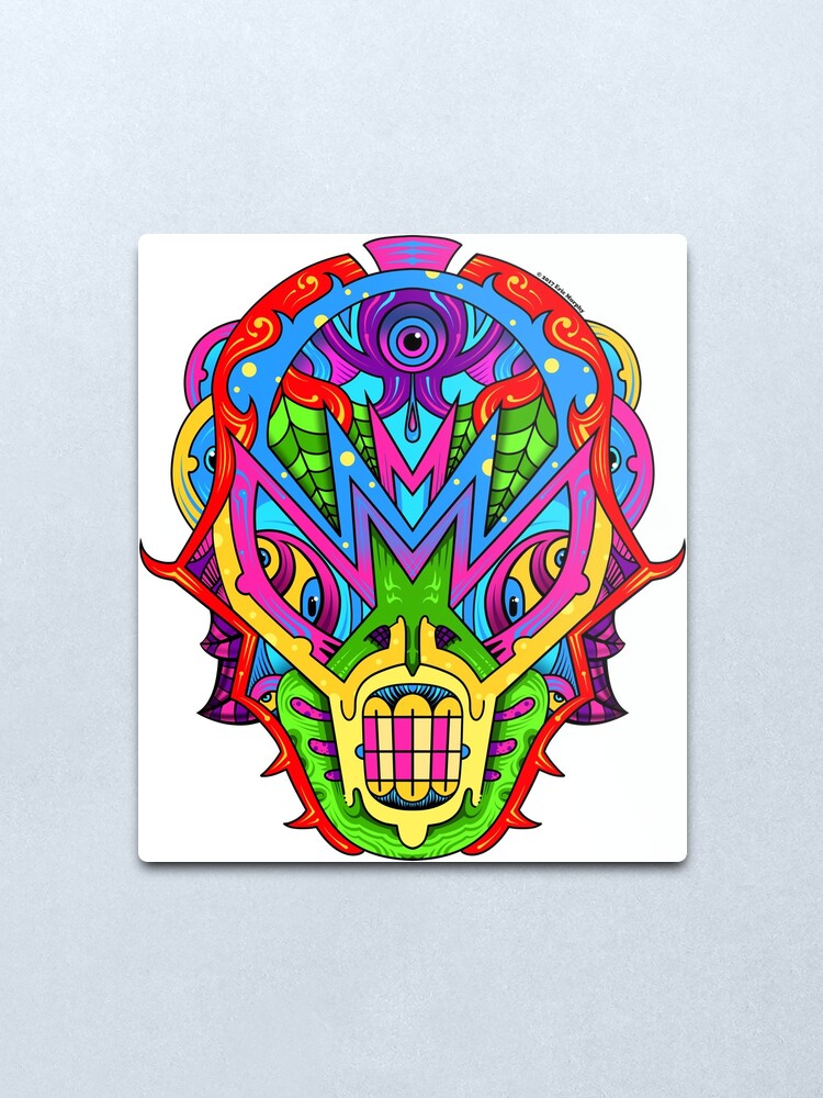 Alternate view of Mista Monsta! Metal Print